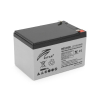 Аккумуляторная батарея AGM RITAR RT12120, Gray Case, 12V 12.0Ah  (151х98х 95 (101) ), 3.25 kg Q4