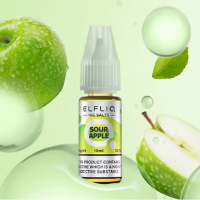 Жидкость ELFLIQ 10 мл 5%. Кислое Яблоко (Sour Apple)