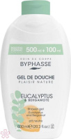 Гель для душа Byphasse Plaisir Shower Gel new 600 мл Евкаліпт та бергамот