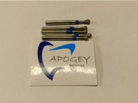 Стоматологические алмазные боры BC-31 ApogeyDental 5 шт/уп в мягкой упаковке (синяя серия)