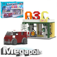 Конструктор игровой Limo Toy АЗС KB-4004 361 деталь