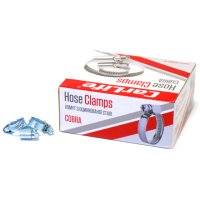 Хомути CarLife оцинковані 10-16/W1, 9х0,67мм, 100шт