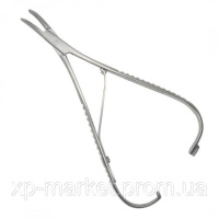 Щипцы для установки эластичной лигатуры Smaha изогнутные 14 см DE-1431