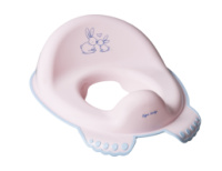 Накладка на унітаз антиковзна Tega Rabbits KR-002 light pink