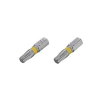 Комплект викруткових насадок Torx T30 1/4 * 25 мм, S2, уп. 2 од., STORM