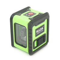 Уровень лазерный Hilda + настенный кронштейн, IP54, 500cm, Green
