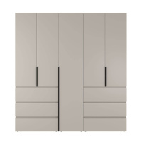 Шкаф распашной комбинированный №3 ART IN HEAD Light 2000x500x2200 Кашемир (LTK0314000000)