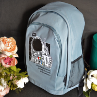 Місткий рюкзак «Космонавт» Блакитний