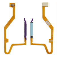 Шлейф для Xiaomi Redmi Note 12 Pro (5G) с синим сканером отпечатка пальца