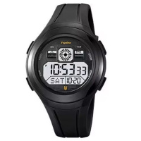 Часы наручные мужские SKMEI 4012/2104BKWT, Мужские армейские водостойкие тактические часы