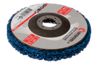 Диск зачистной вспененный Intertool 125 x 13мм x P46 синий (BT-0604)