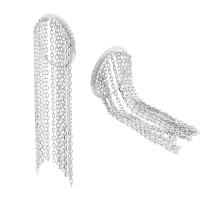 Серебряное кольцо CatalogSilver с фианитами, вес изделия 3,84 гр (2152361) 17.5 размер