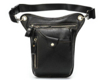 Сумка на пояс 714659 Чорна
