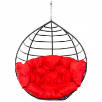 Кресло-кокон Aurora-S 150 кг Красное