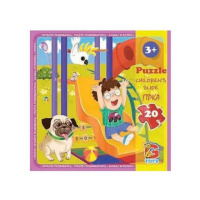 Детский пазл «Детская площадка» LX10, 20 элементов 20 х 21 см