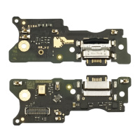 Разъём зарядки для Xiaomi Redmi 10 на плате с микрофоном и компонентами Original