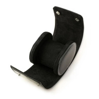 Футляр для годинника Boxes Roll Black чорна дорожня коробка для зберігання