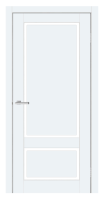 Двері міжкімнатні DOORS Smart С105G Емаліт білий ПВХ, 900x2000 мм