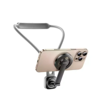 Кріплення на шию REMAX First perspective neck  magnetic phone holder RM-C56« Grey (6954851236818)