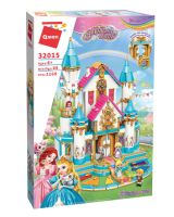 Конструктор Qman 32015 «Бал в цветочном замке», 1169 дет.