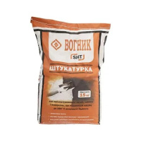 Суміш штукатурна для печей і камінів «Вогник SHT» (15 кг)