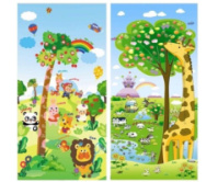 Килимок двусторонній  «TK Group» 180х120 см,  у сумц