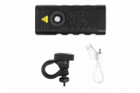 Фонарь передн. W652 5 диодов 3600лм питание 10 000 Ah USB