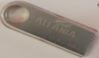 Флеш пам'ять USB 2.0 8Gb ATLANFA AT-U3 міні з отвором для ключів