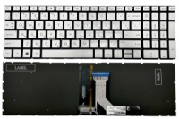 Клавіатура HP 17-CP 17-CN 17S-CU 470 G8 Pavilion X360 15-EG 15-EH 15M-EH 15-ER чорна без рамки Прямий Enter підсвітка PWR Original