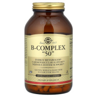 Вітамінний B-Комплекс, B-Complex «50», Solgar, 250 Капсул
