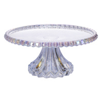 Тортовница на ножке Ø26 см стеклянная круглая HP-19-148