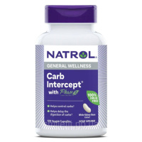 Блокатор Вуглеводів Фаза 2, Carb Intercept з Phase 2 Carb Controller, Natrol, 120 вегетаріанських капсул