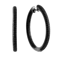 Серебряные серьги CatalogSilver с фианитами (2056300)