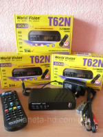 World Vision T62N цифровой эфирный тюнер DVB-T/Т2/C