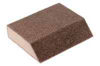 Губка шлифовальная Mastertool 110 x 90 x 25 мм P80 трапеция (08-0608)