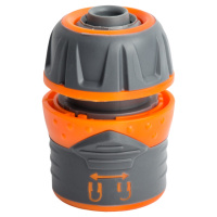 Конектор 1/2« швидкознімний для шланга 1/2» з замком (ABS+TPR) FLORA (5015464)