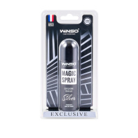 Ароматизатор Winso Magic Spray Exclusive Silver, 30мл 534092 у вигляді спрею