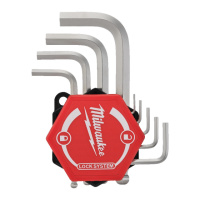 Набір ключів шестигранних HEX Compact MILWAUKEE, (1,5-10мм) (9шт)