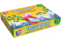 Фарба гуашева Fresh Ideas, 12 кольорів (по 10 см3)