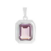 Серебряная подвеска CatalogSilver с александритом 3.863ct (2180241)