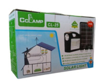Ліхтар CL-25 Power Bank із сонячною панеллю+лампочки 3шт (16)