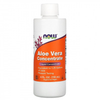 Алоэ Вера Концентрат, Aloe Vera Concentrate, Now Foods, 118 мл