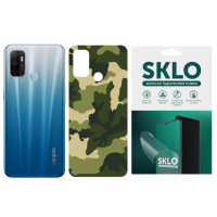 Захисна плівка SKLO Back (тил) Camo для Oppo Reno 4