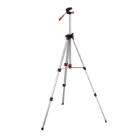 Штатив 1.5 м для лазерного рівня, 1/4« INTERTOOL MT-3059 : висота 1.5 м, різьба 1/4», алюмінієвий