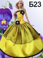 Вечерние и бальные платья для кукол Барби