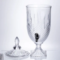 Лимонадниця Ocean Crystal 5 літрів із краном для мохіто соку напоїв HP-19-300