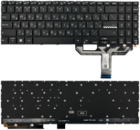 Клавіатура для ноутбука Asus X1502 X1503 X1504 X1505 X1603 X1605 Прямий Enter підсвітка Original PRC