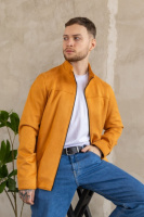 Замшевий бобер Kelp,гірчичний