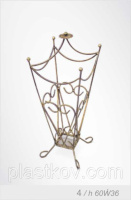 Кованая подставка для зонтов.