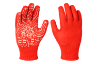 Рукавичка Doloni мак 9« червона (622) (10 шт.)